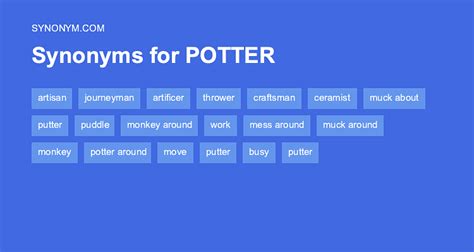 synonym for potter